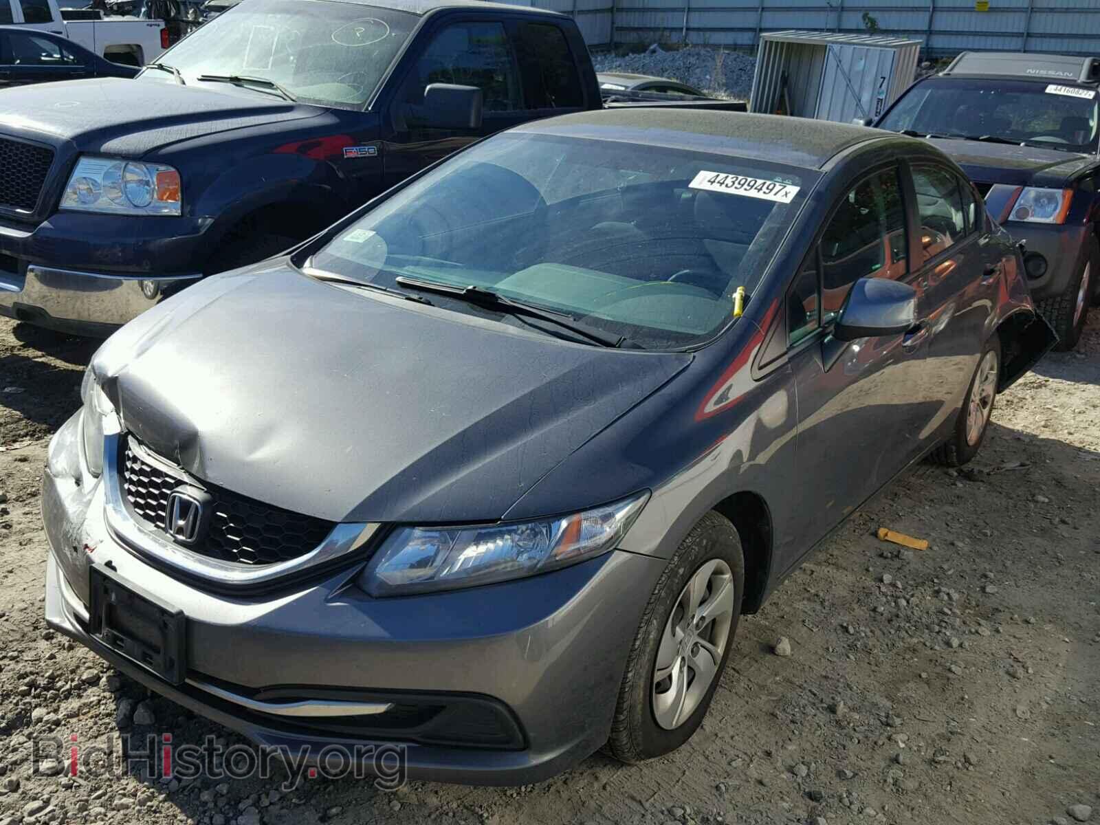 2013 HONDA CIVIC - VIN: 2HGFB2F53DH545602 - Фото 2