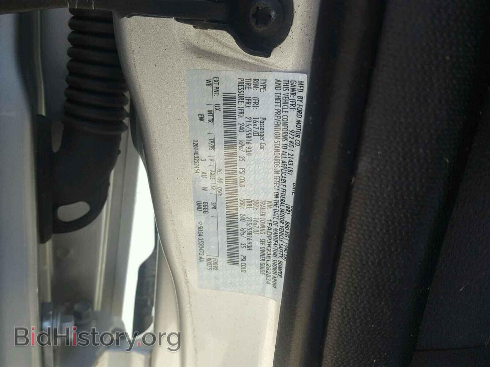 2014 FORD FOCUS - VIN: 1FADP3K23EL292834 - Photo 10