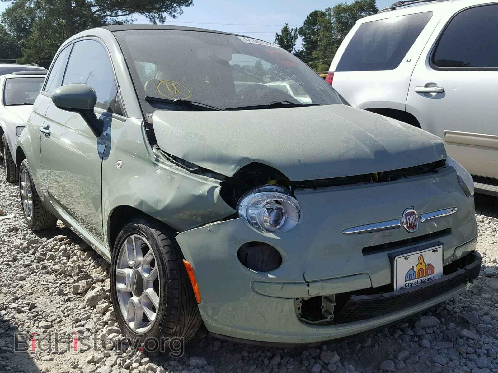 Фотография 3C3CFFDR3CT381734 - FIAT 500 2012