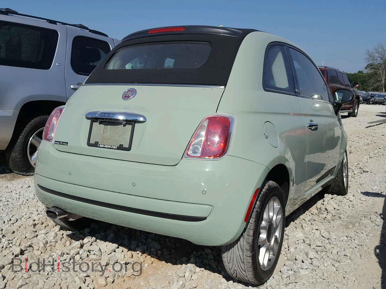 2012 FIAT 500 - VIN: 3C3CFFDR3CT381734 - Фото 4