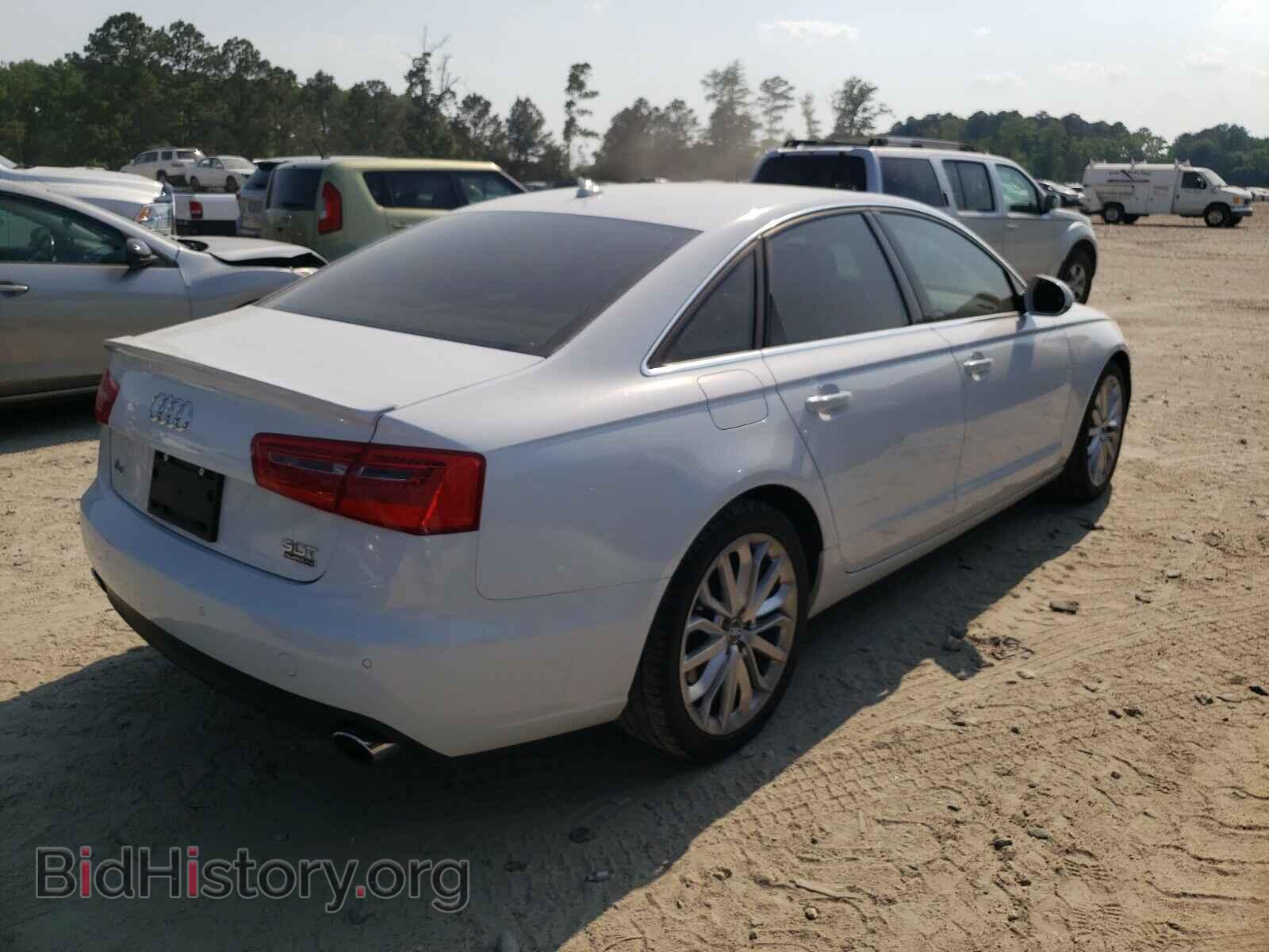 2014 AUDI A6 - VIN: WAUGFAFC2EN056338 - Фото 4
