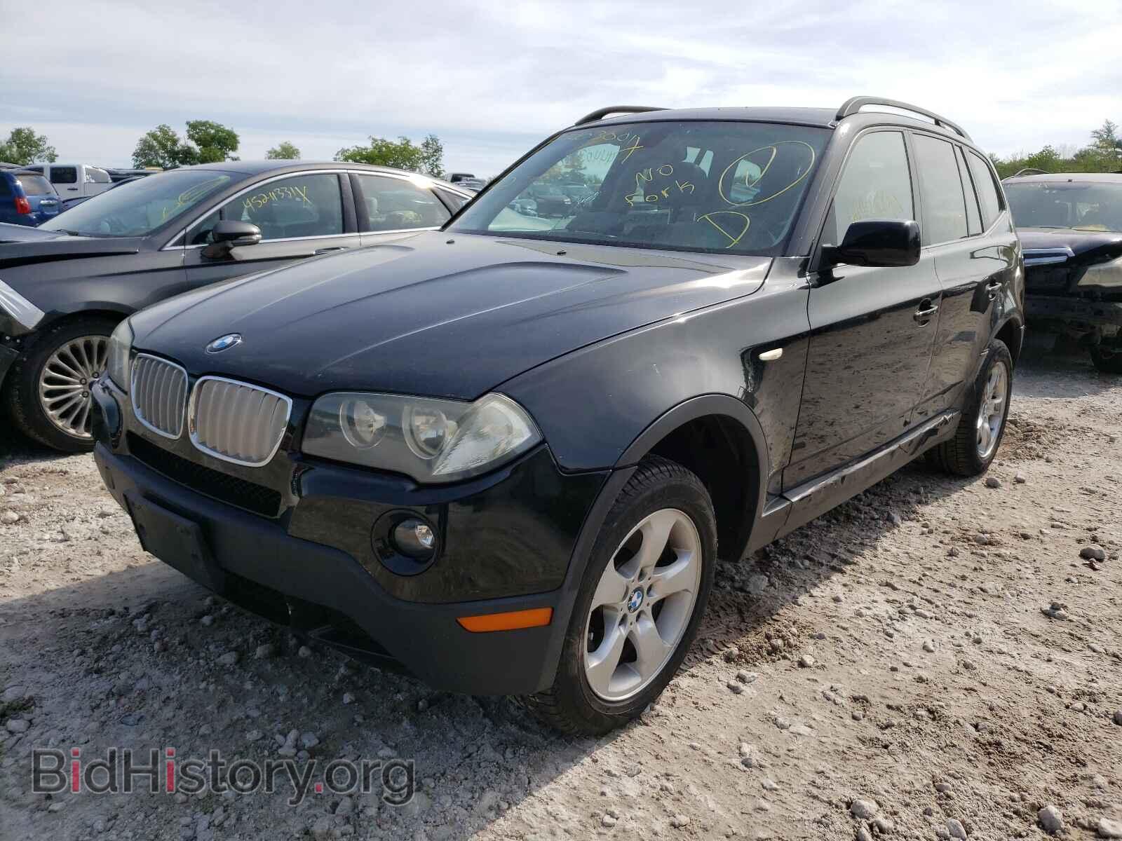 2008 BMW X3 - VIN: WBXPC934X8WJ20005 - Фото 2