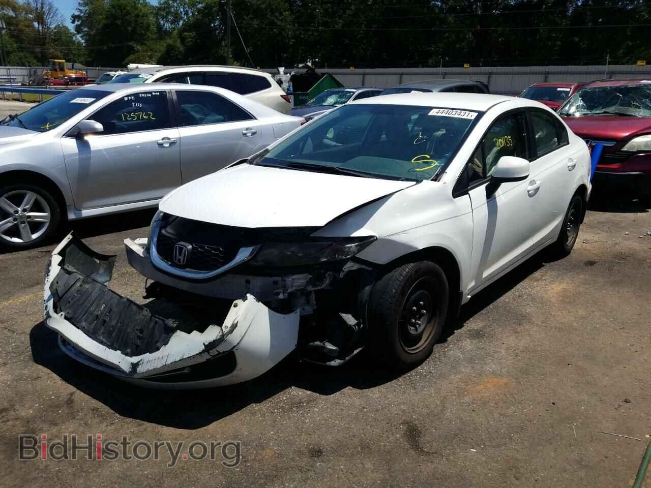 2013 HONDA CIVIC - VIN: 19XFB2F58DE066196 - Фото 2