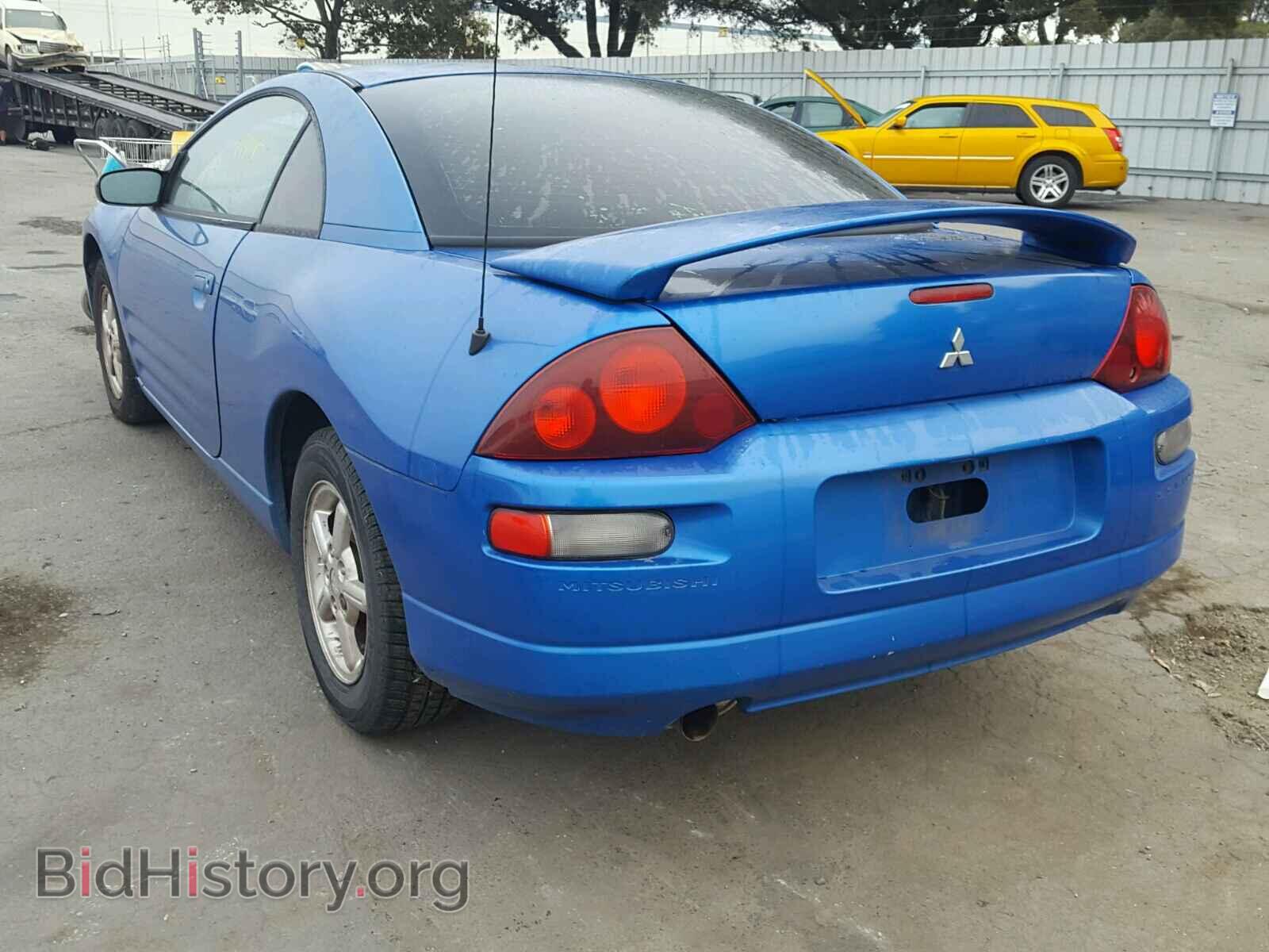 2002 MITSUBISHI ECLIPSE - VIN: 4A3AC34G12E058464 - Фото 3