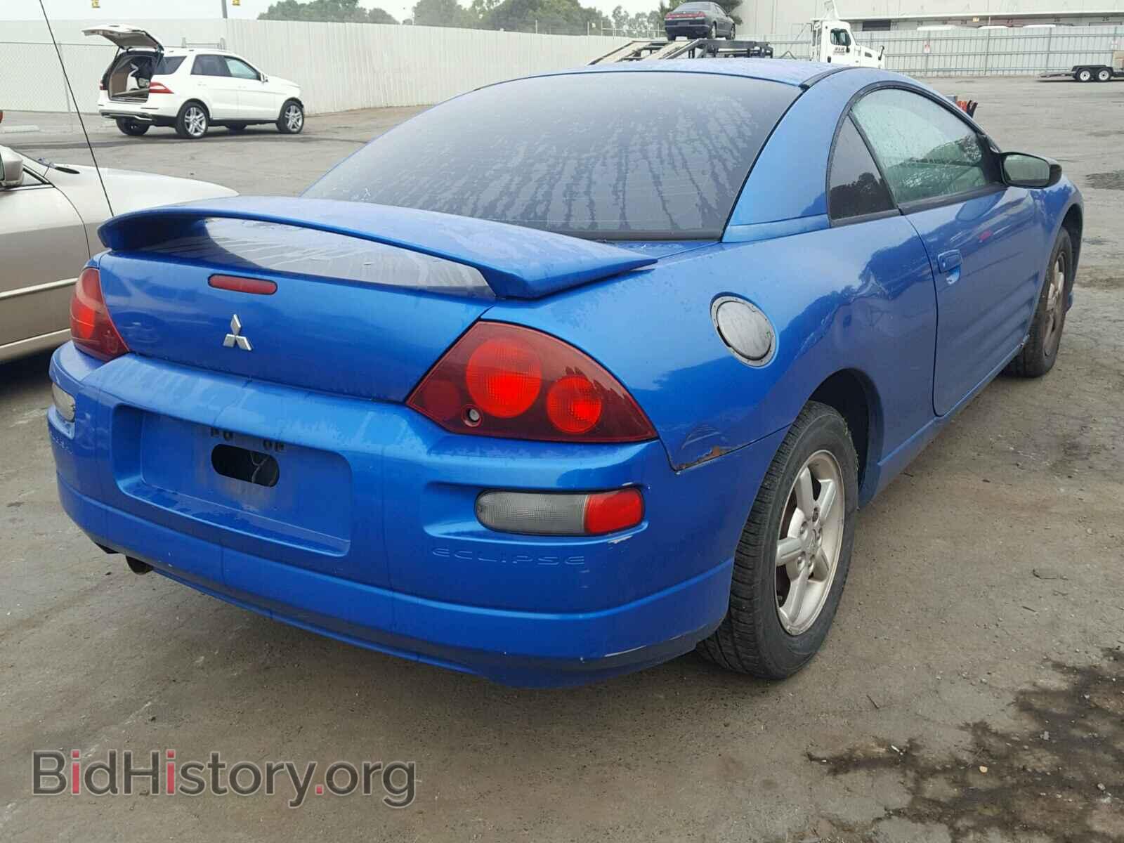 2002 MITSUBISHI ECLIPSE - VIN: 4A3AC34G12E058464 - Фото 4