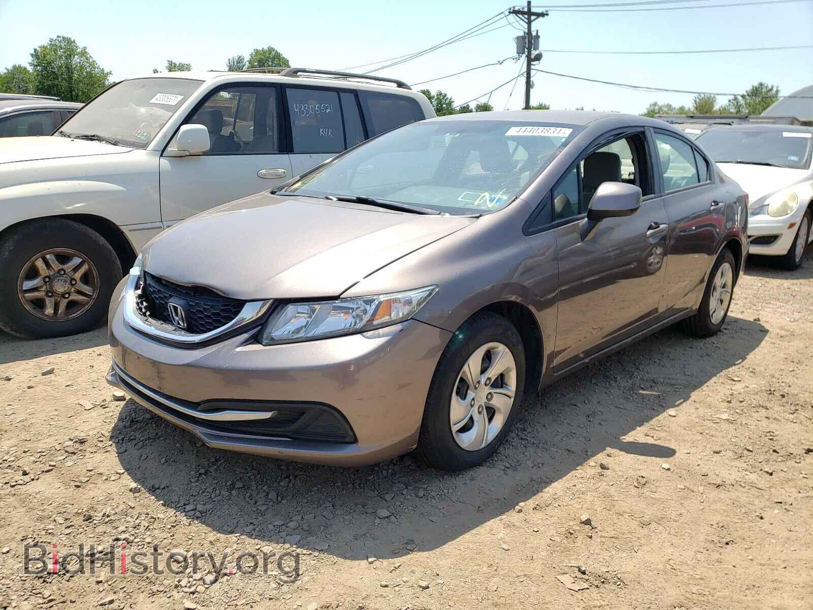 2013 HONDA CIVIC - VIN: 2HGFB2F51DH590408 - Фото 2