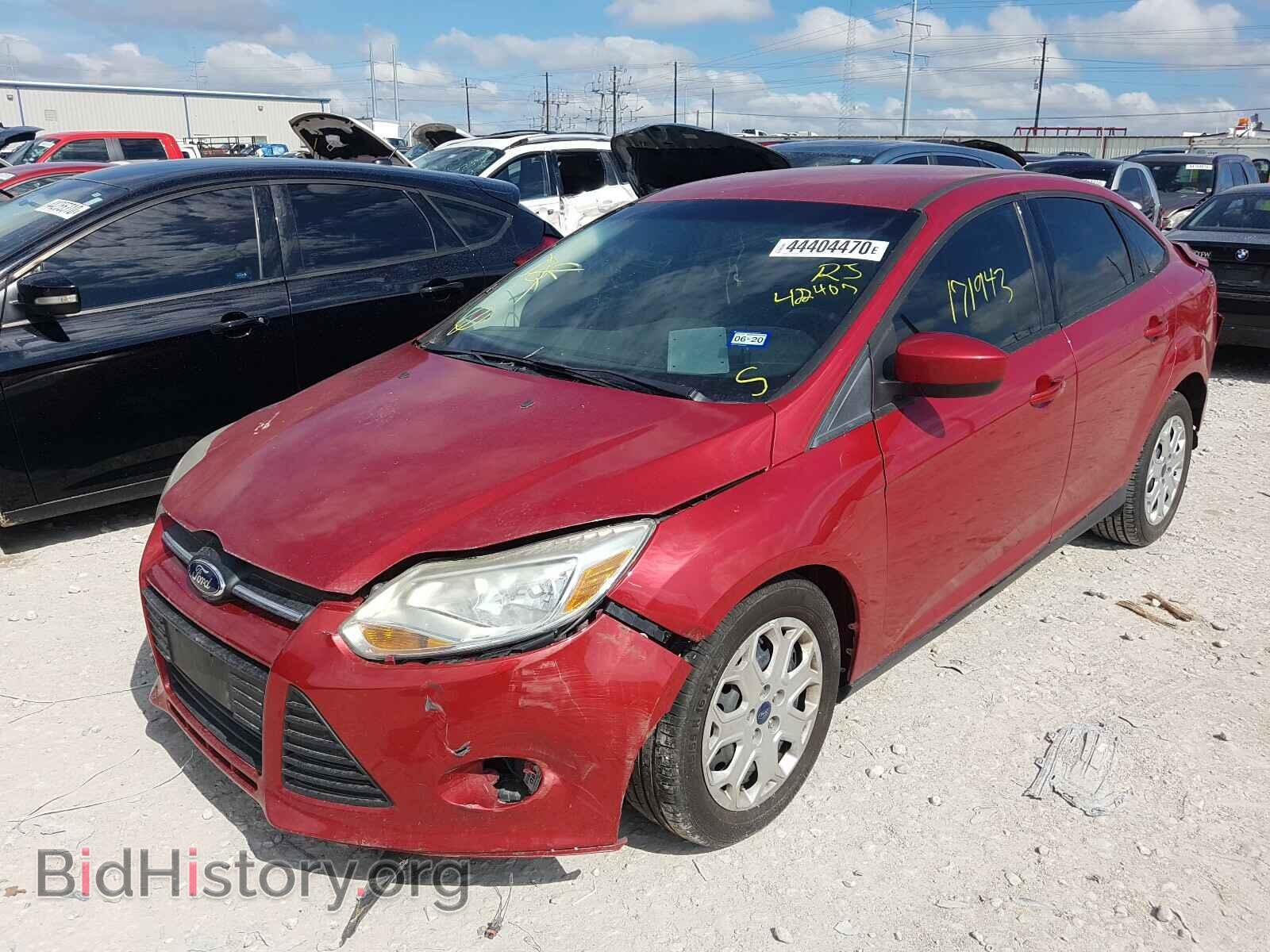 2012 FORD FOCUS - VIN: 1FAHP3F2XCL422407 - Фото 2