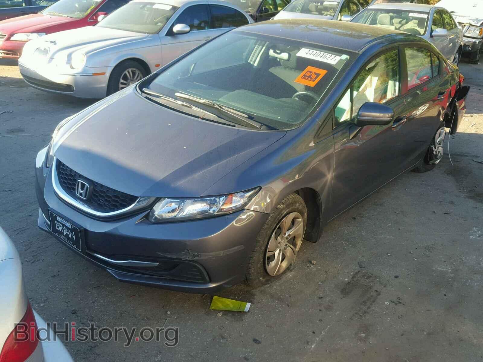 2014 HONDA CIVIC - VIN: 19XFB2F5XEE065598 - Фото 2