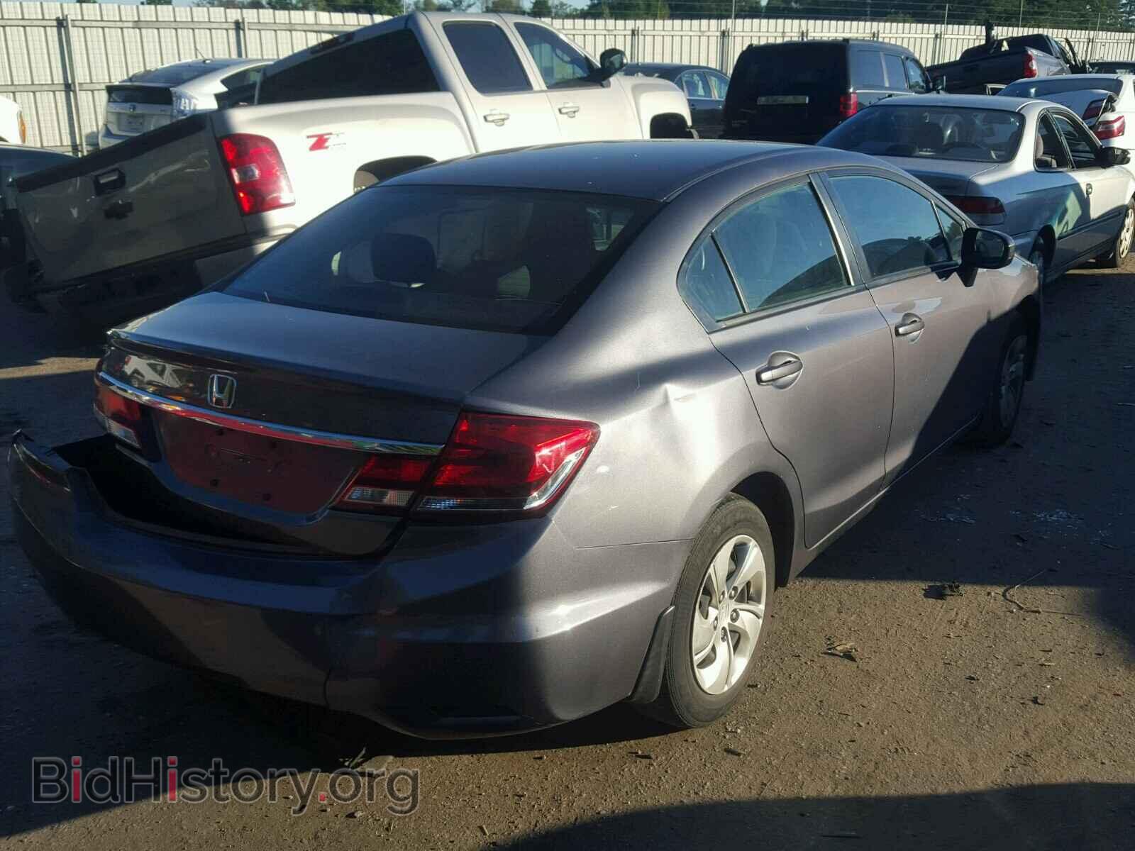 2014 HONDA CIVIC - VIN: 19XFB2F5XEE065598 - Фото 4