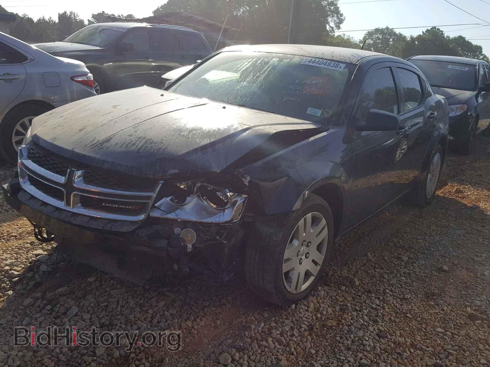 2014 DODGE AVENGER - VIN: 1C3CDZAG8EN217893 - Фото 2