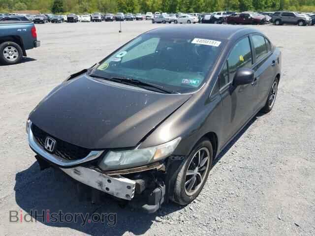 2013 HONDA CIVIC - VIN: 2HGFB2F59DH582881 - Фото 2