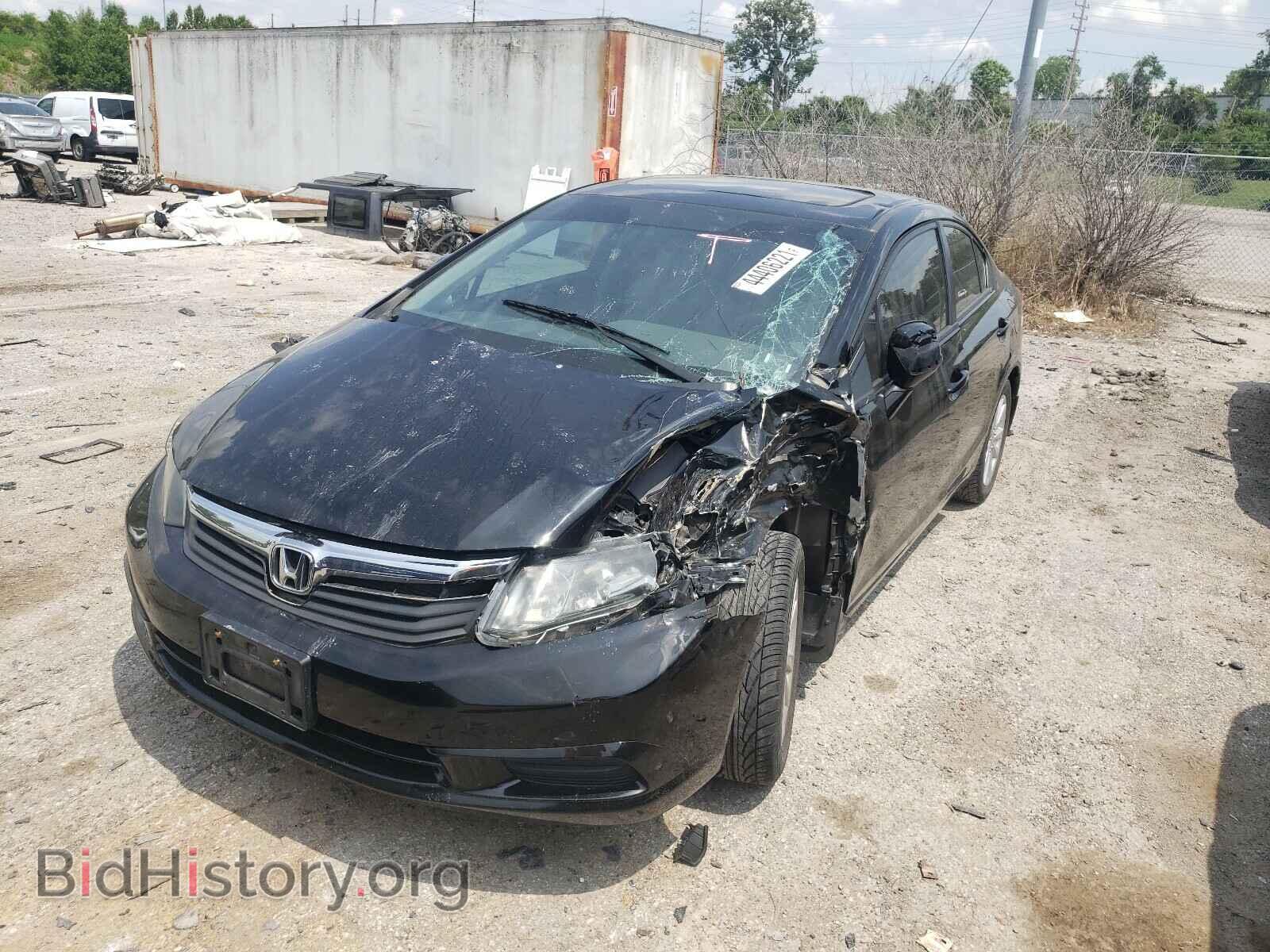 2012 HONDA CIVIC - VIN: 19XFB2F85CE100281 - Фото 2