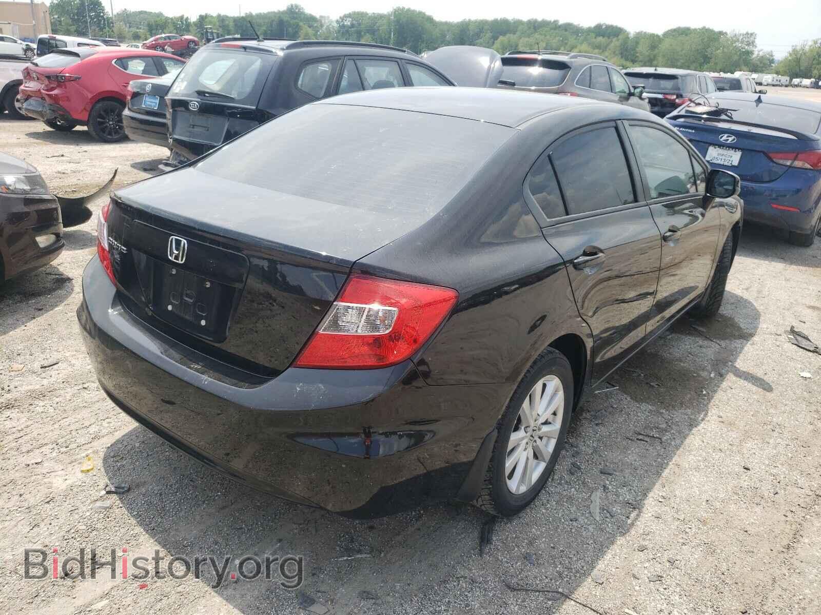 2012 HONDA CIVIC - VIN: 19XFB2F85CE100281 - Фото 4