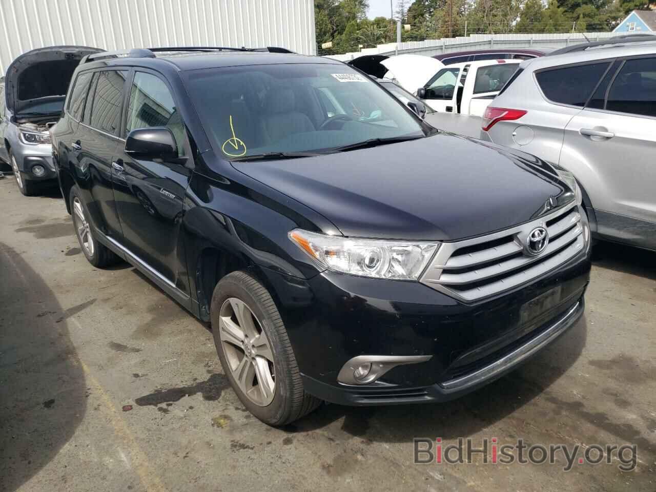 Фотография 5TDDK3EHXDS223886 - TOYOTA HIGHLANDER 2013