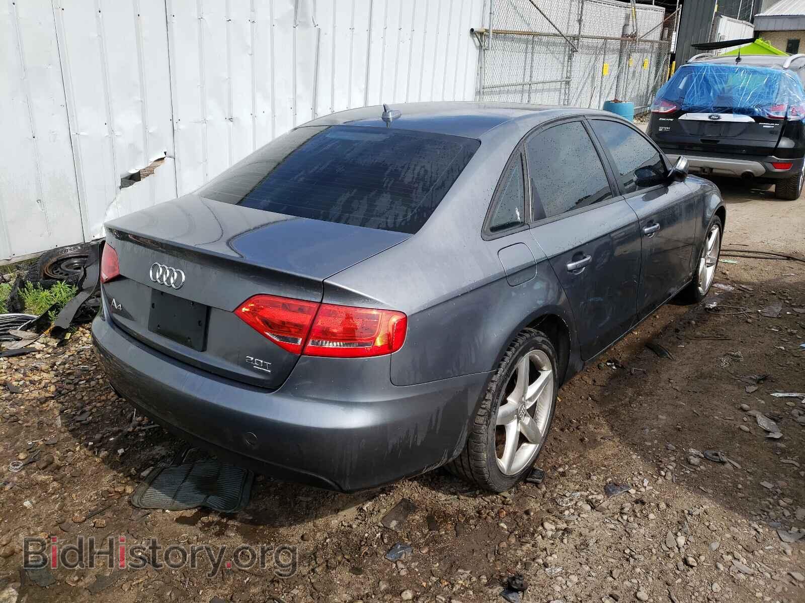 2012 AUDI A4 - VIN: WAUBFAFL0CN000339 - Фото 4
