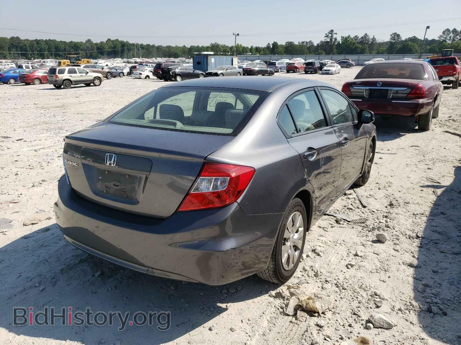 2012 HONDA CIVIC - VIN: 19XFB2F55CE037494 - Фото 4