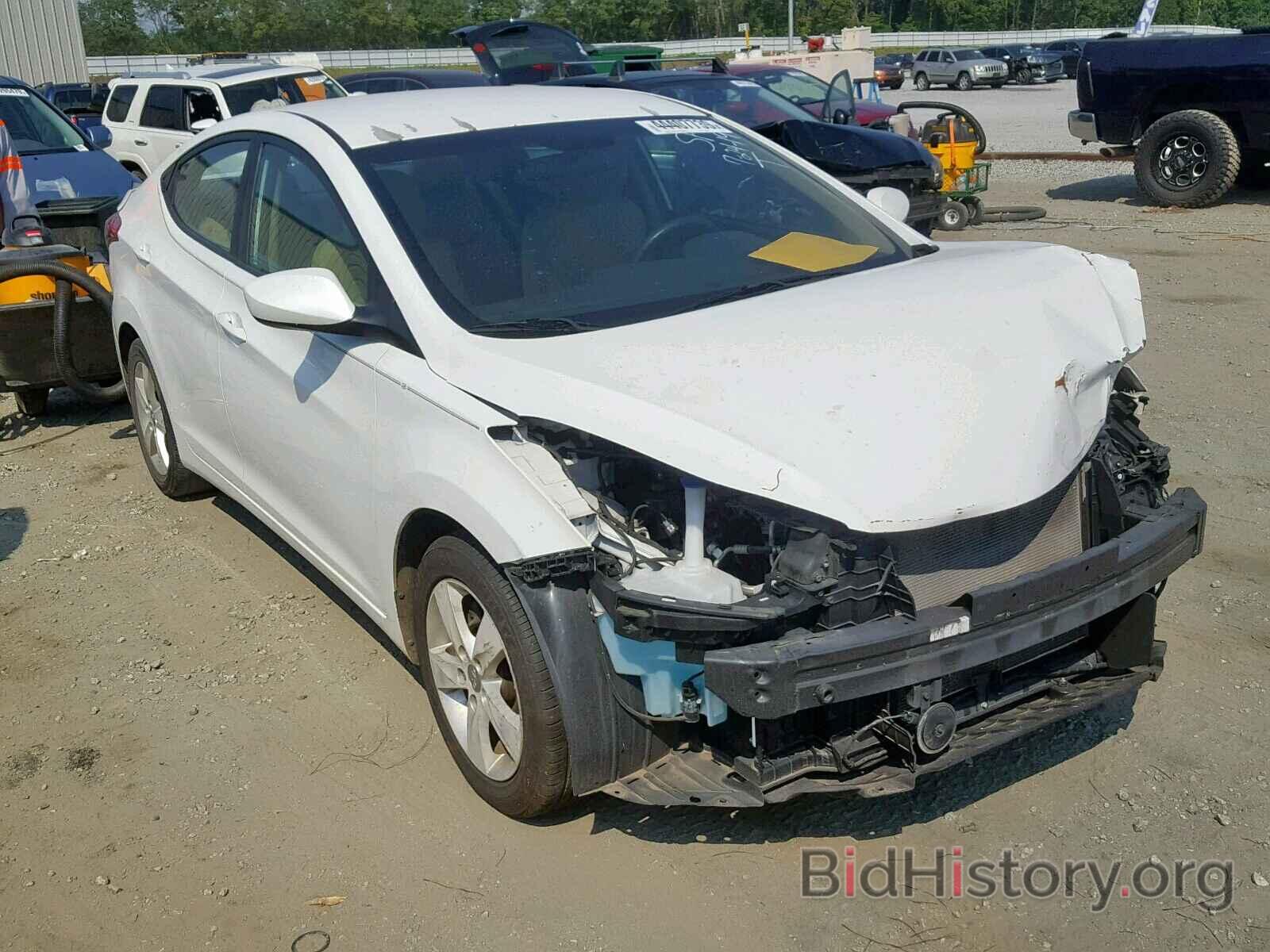 Photo 5NPDH4AE7BH060889 - HYUNDAI ELANTRA 2011