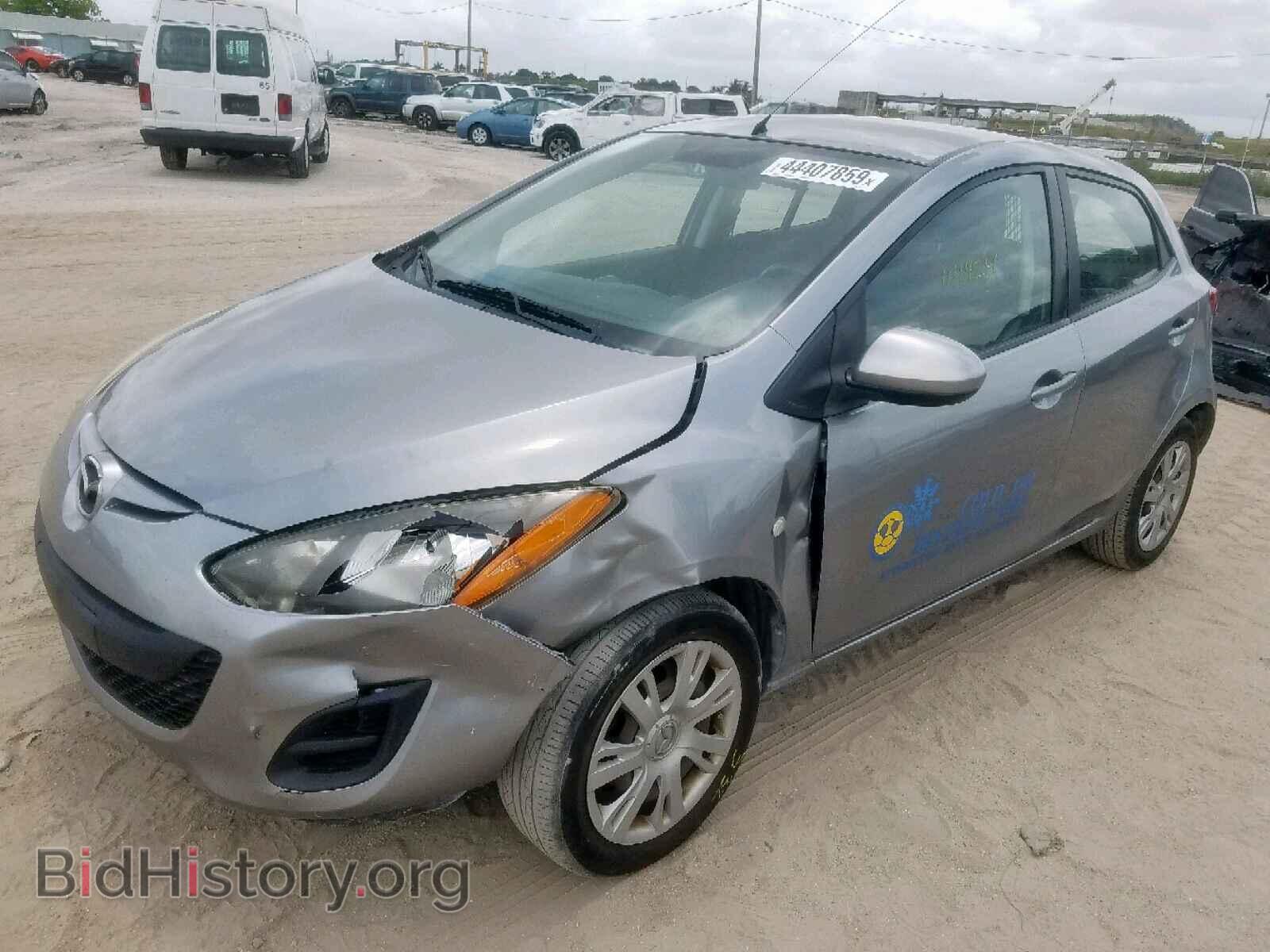 2014 MAZDA 2 - VIN: JM1DE1KY2E0177748 - Фото 2