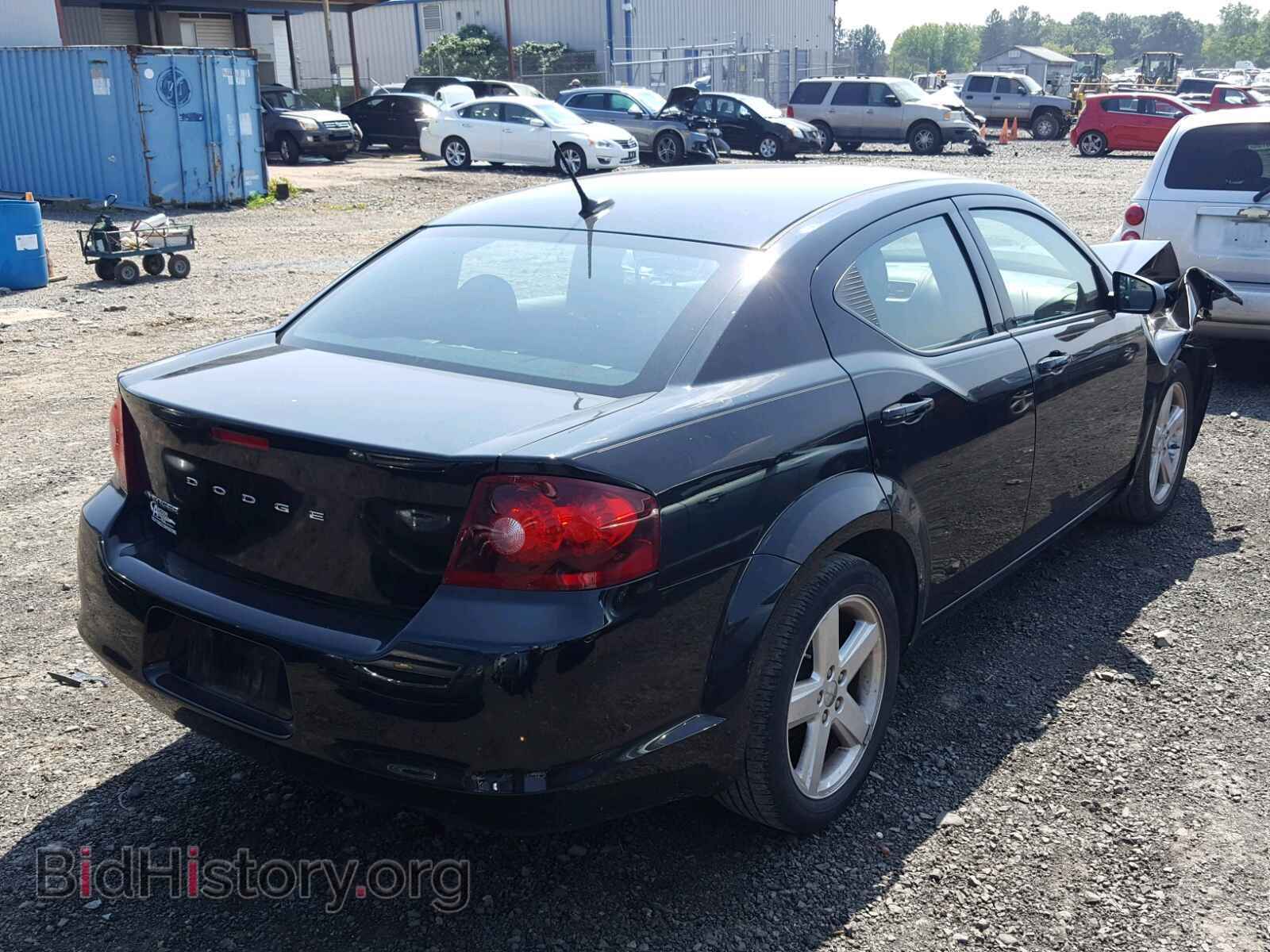 2013 DODGE AVENGER - VIN: 1C3CDZAB3DN644191 - Фото 4