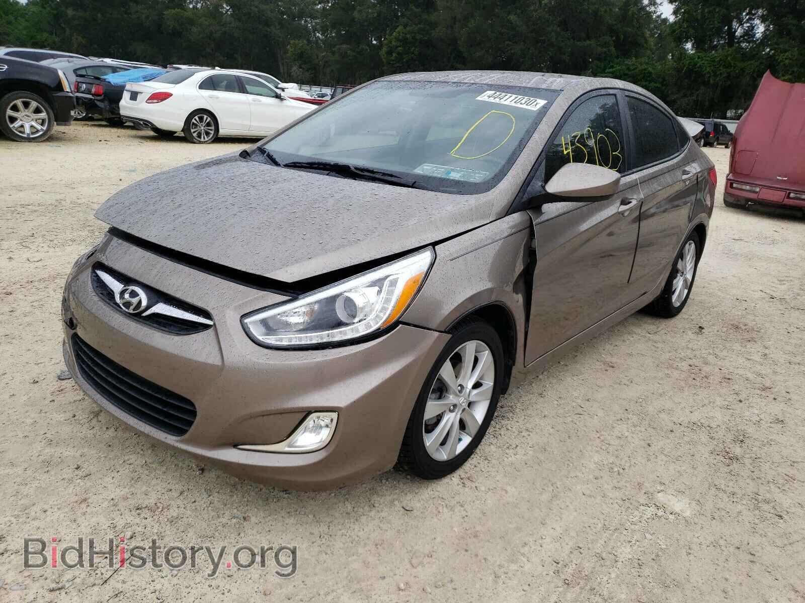 2014 HYUNDAI ACCENT - VIN: KMHCU4AE4EU765565 - Фото 2