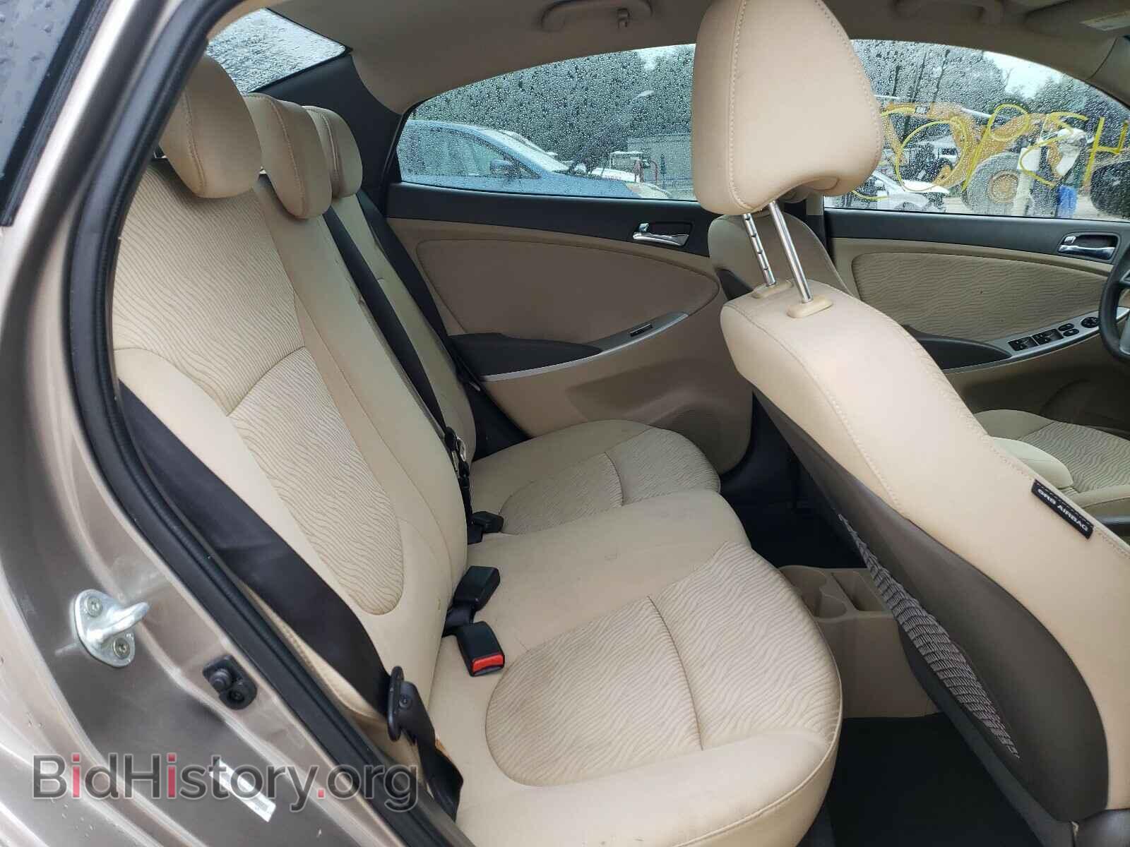 2014 HYUNDAI ACCENT - VIN: KMHCU4AE4EU765565 - Фото 6