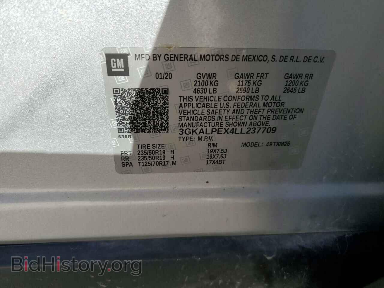 2020 GMC TERRAIN - VIN: 3GKALPEX4LL237709 - Photo 12