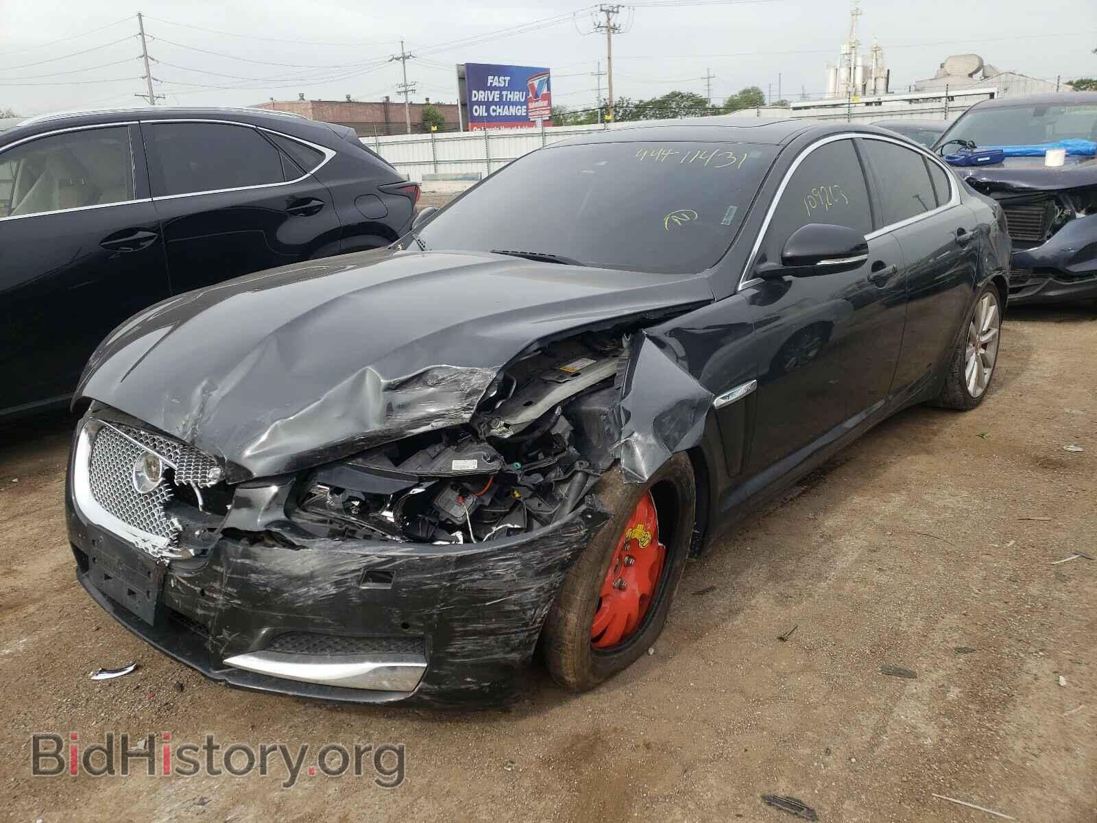 2014 JAGUAR XF - VIN: SAJWJ0EF0E8U28357 - Фото 2