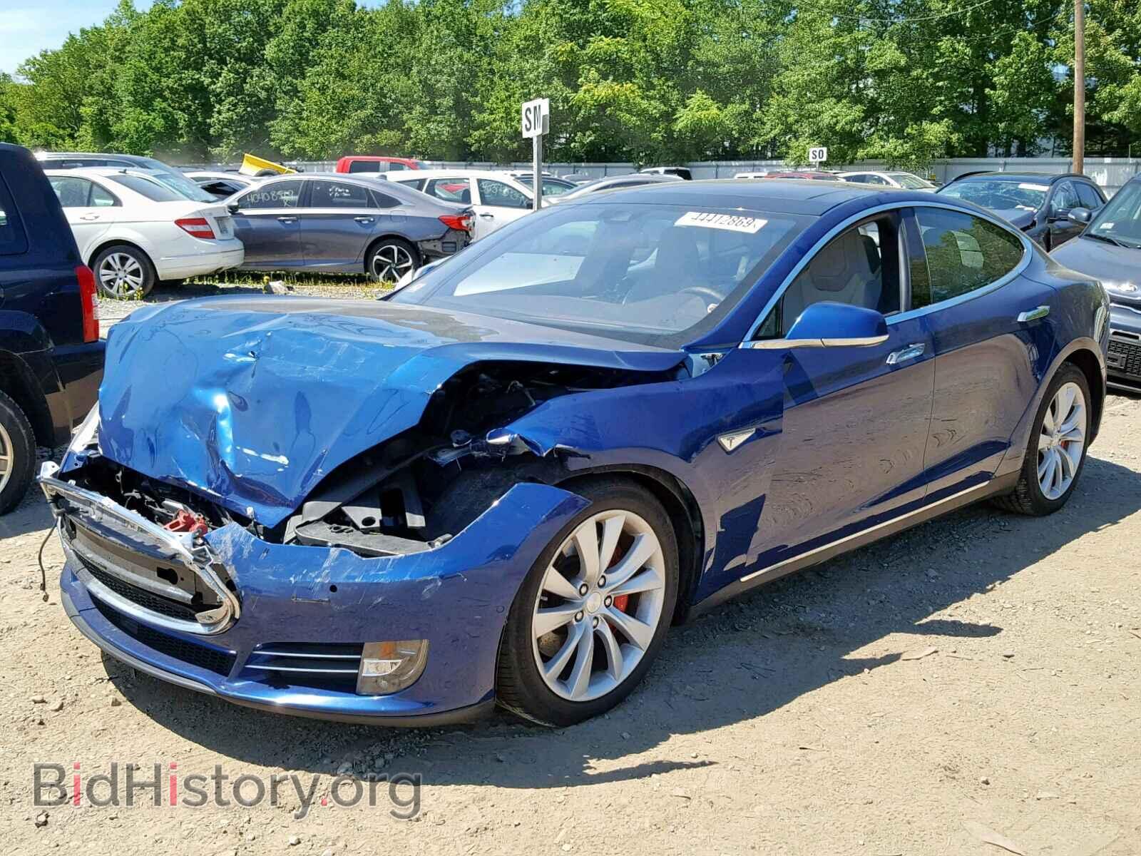 2015 TESLA MODEL S P8 - VIN: 5YJSA1H44FF089682 - Photo 2