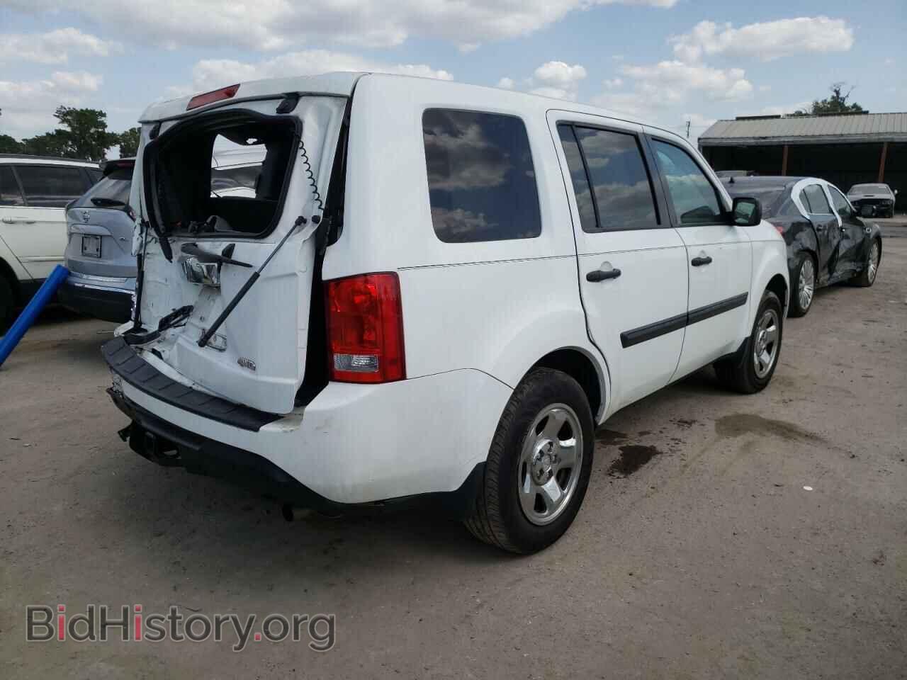 2014 HONDA PILOT - VIN: 5FNYF4H21EB025769 - Фото 4