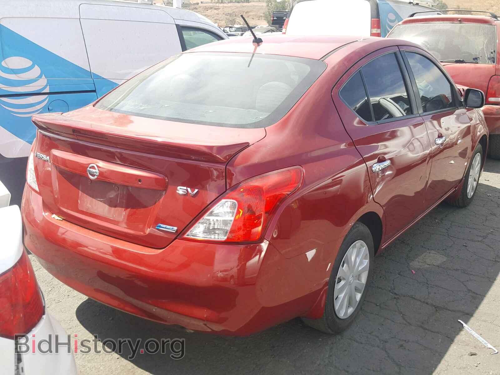 2013 NISSAN VERSA - VIN: 3N1CN7APXDL895642 - Фото 4