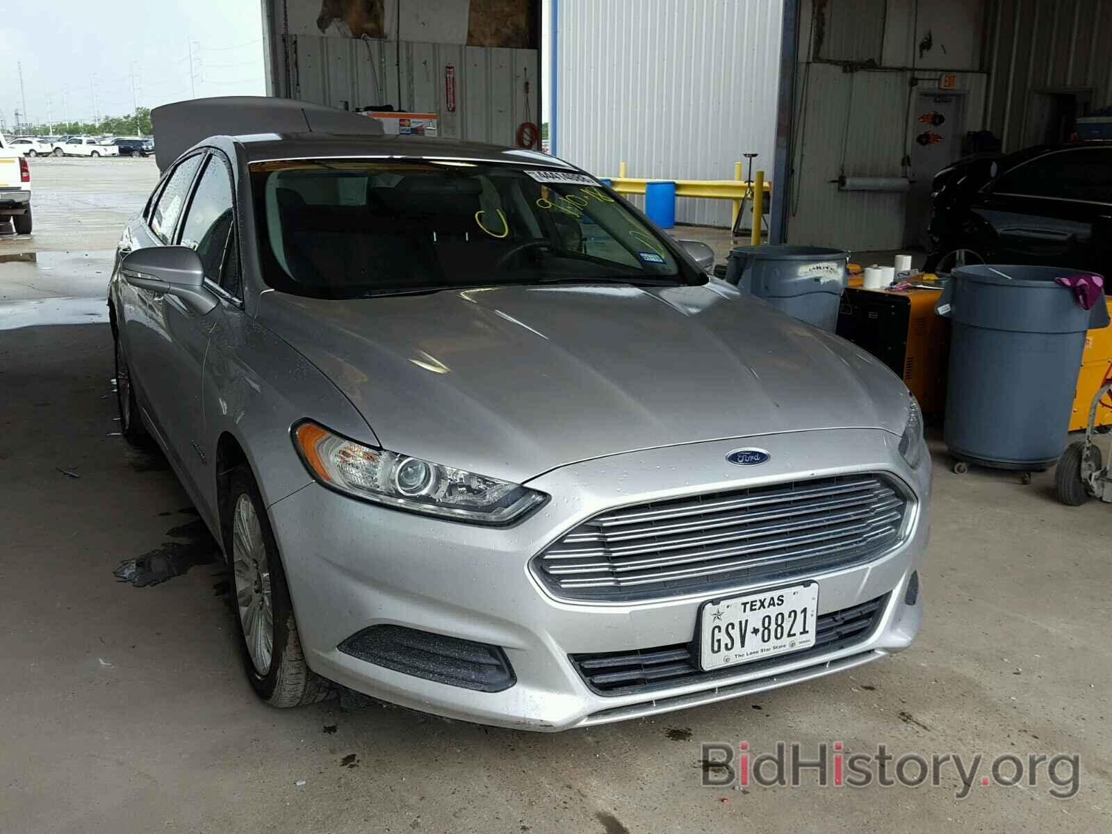 Фотография 3FA6P0LU7DR158075 - FORD FUSION SE 2013