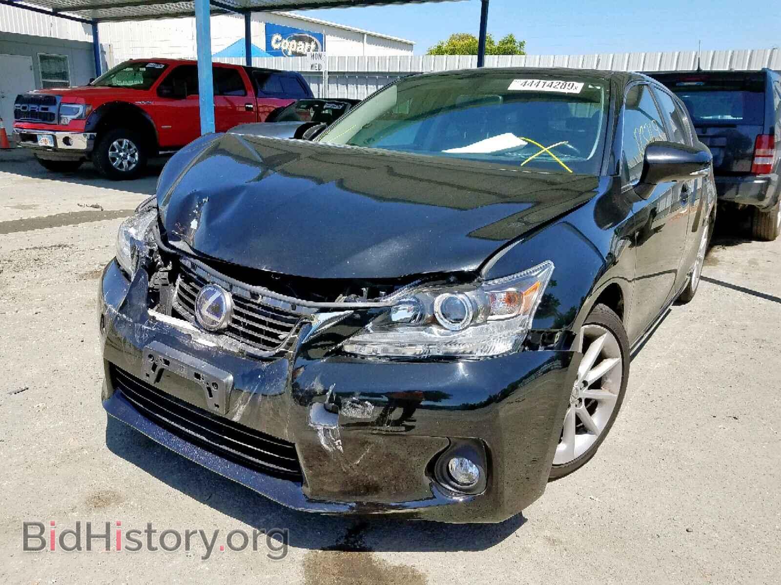 2013 LEXUS CT 200 - VIN: JTHKD5BH2D2173539 - Фото 2