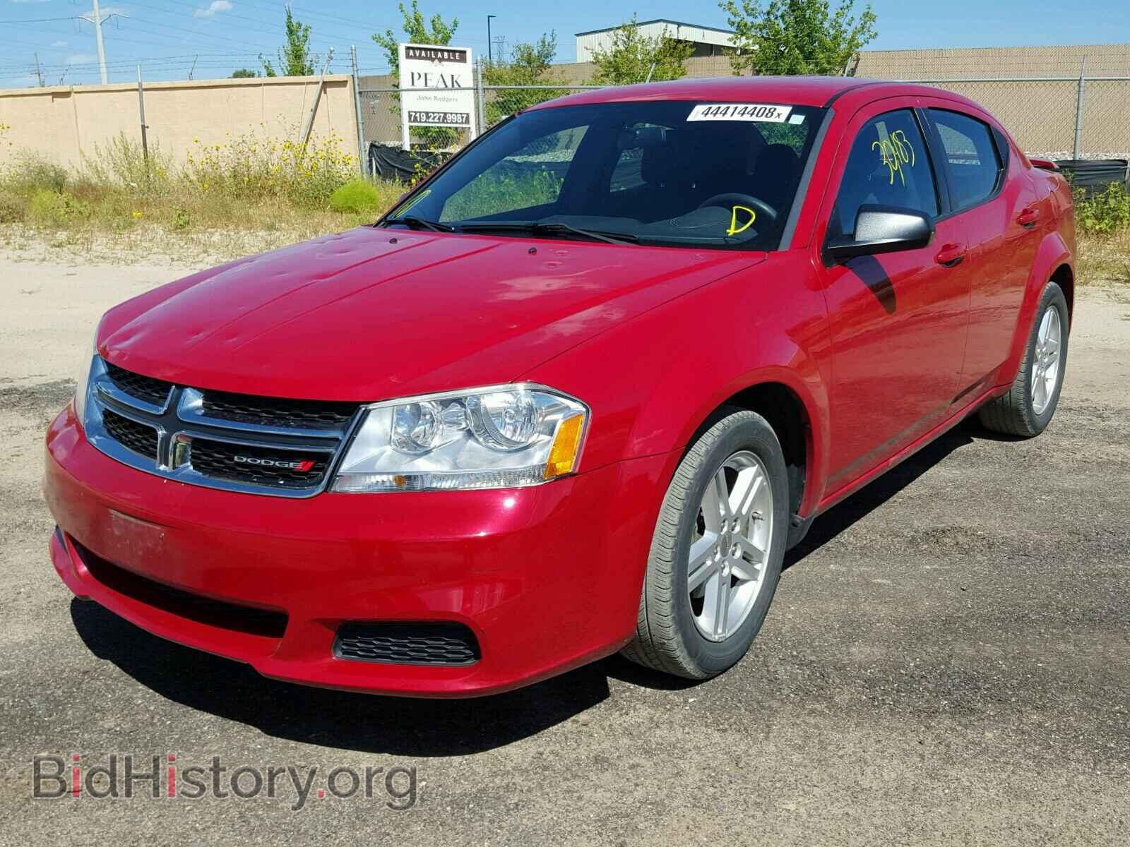 2014 DODGE AVENGER - VIN: 1C3CDZAG2EN218229 - Фото 2