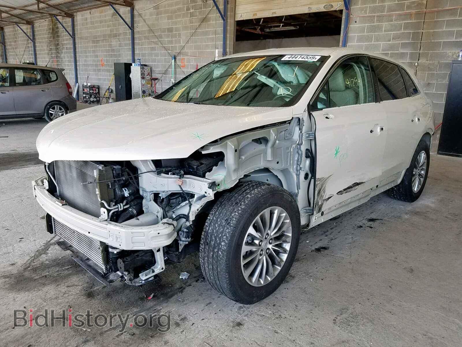 2016 LINCOLN MKX SELECT - VIN: 2LMPJ6KP3GBL29485 - Фото 2