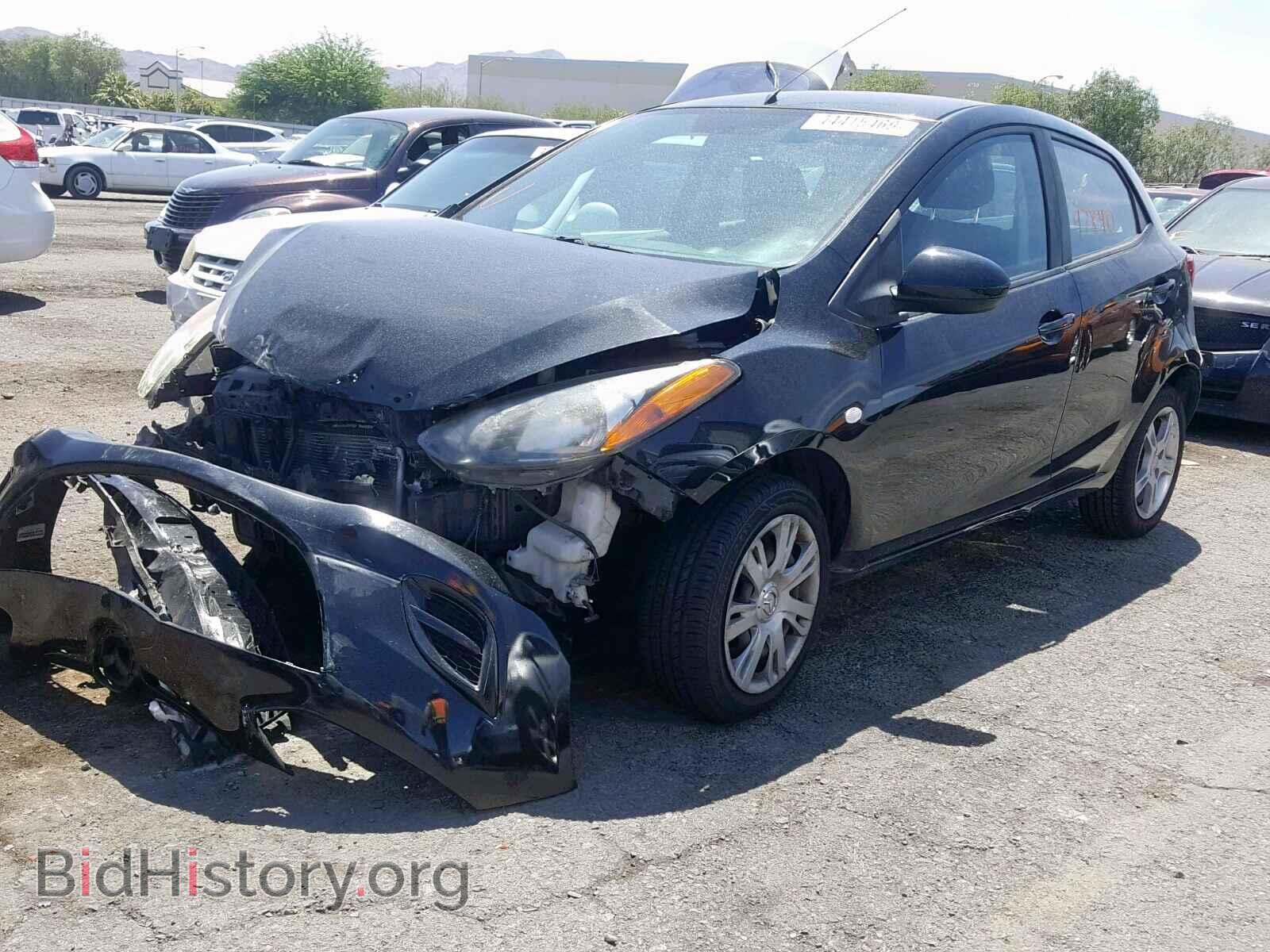 2014 MAZDA 2 - VIN: JM1DE1KY1E0177823 - Фото 2