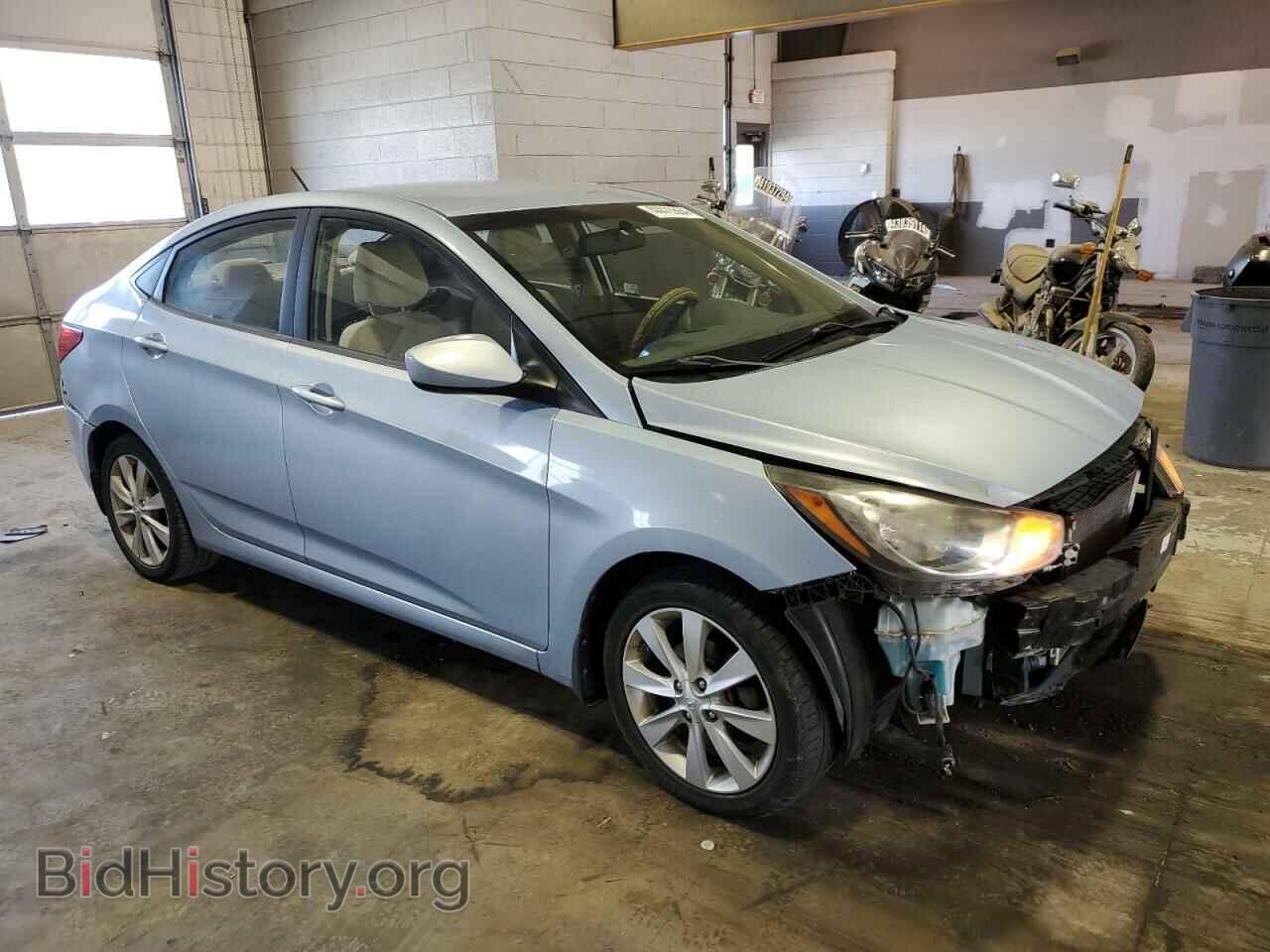 2012 HYUNDAI ACCENT - VIN: KMHCU4AE9CU169381 - Фото 4