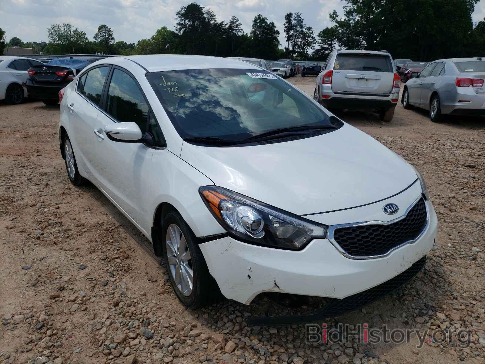 Photo KNAFX4A88E5086912 - KIA FORTE 2014