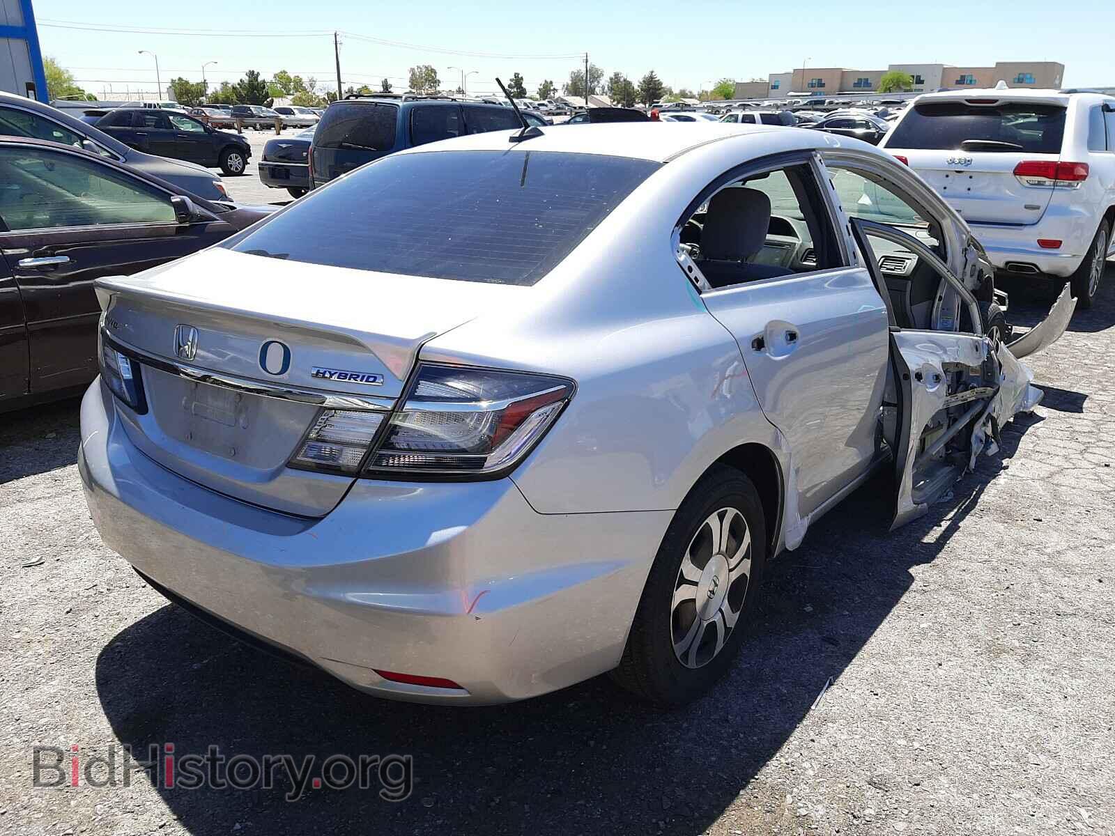 2014 HONDA CIVIC - VIN: 19XFB4F28EE001609 - Фото 4