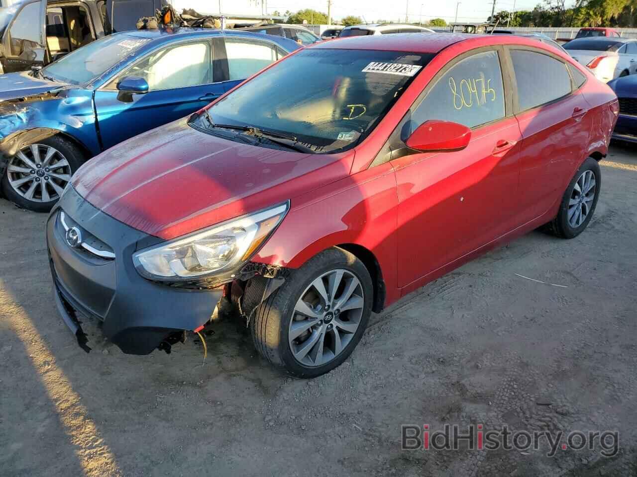 Photo KMHCT4AE1HU284101 - HYUNDAI ACCENT 2017