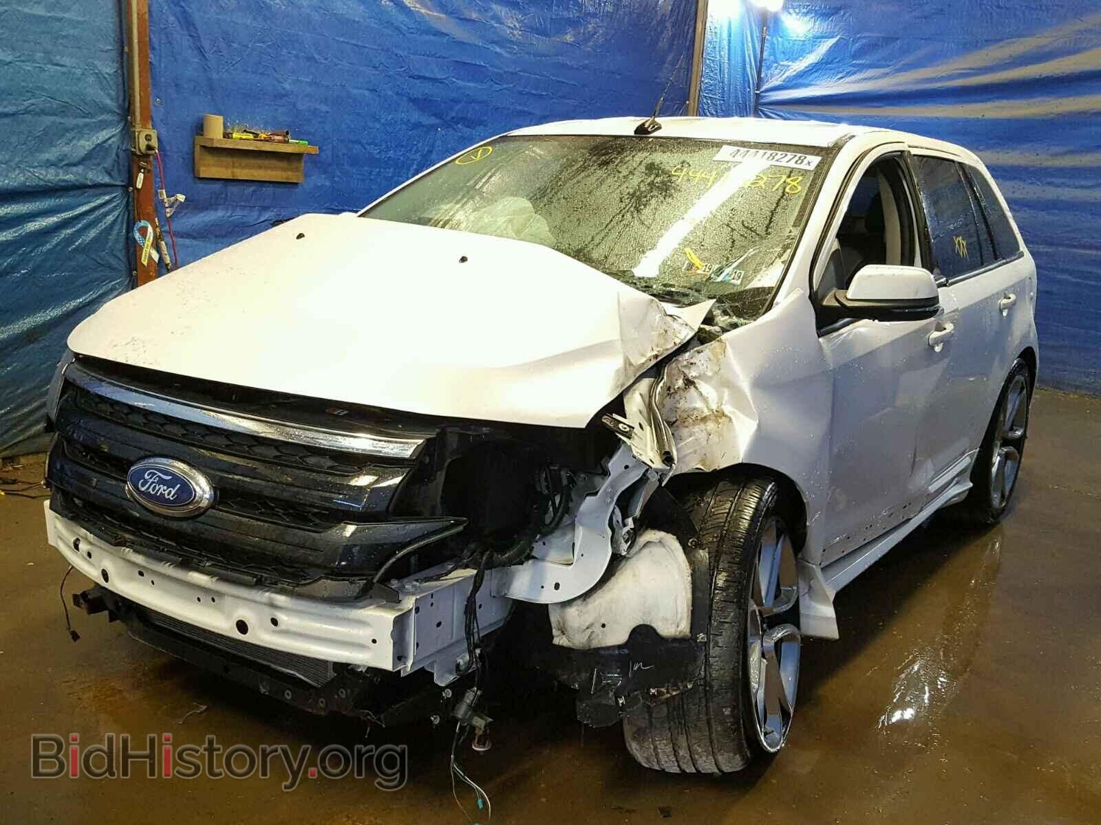 2014 FORD EDGE - VIN: 2FMDK4AK6EBB23855 - Фото 2