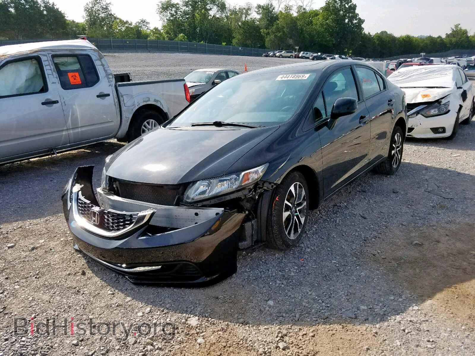 2013 HONDA CIVIC - VIN: 19XFB2F86DE056535 - Фото 2