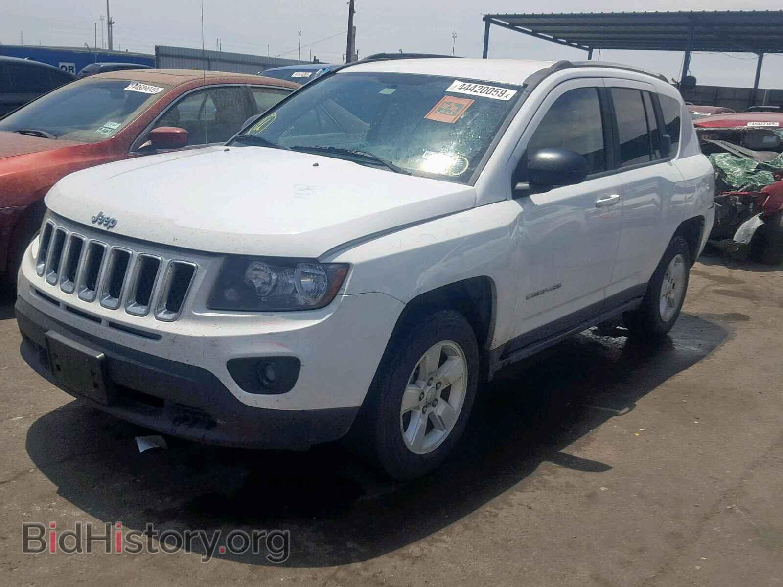 2014 JEEP COMPASS SP - VIN: 1C4NJCBAXED594803 - Фото 2