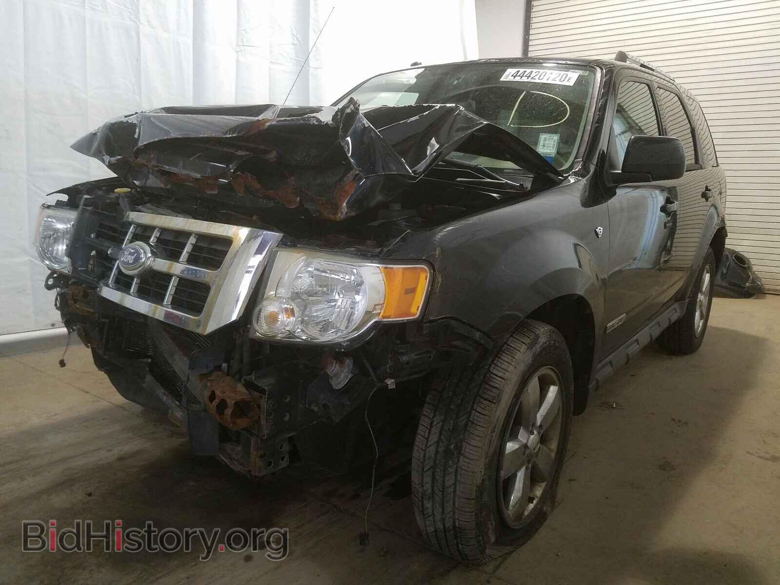 2008 FORD ESCAPE - VIN: 1FMCU94128KE86010 - Фото 2