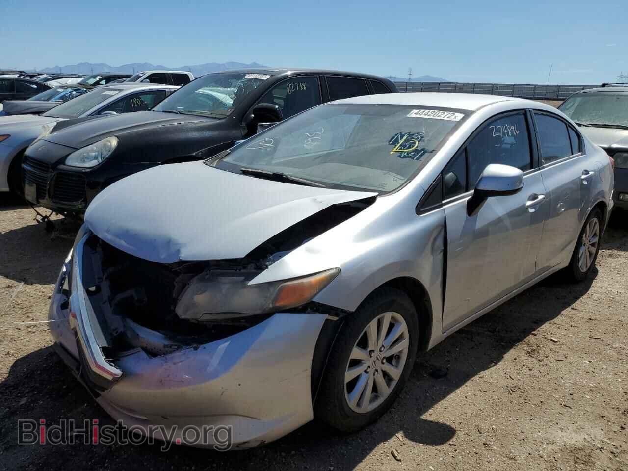 2012 HONDA CIVIC - VIN: 2HGFB2E54CH513712 - Фото 2