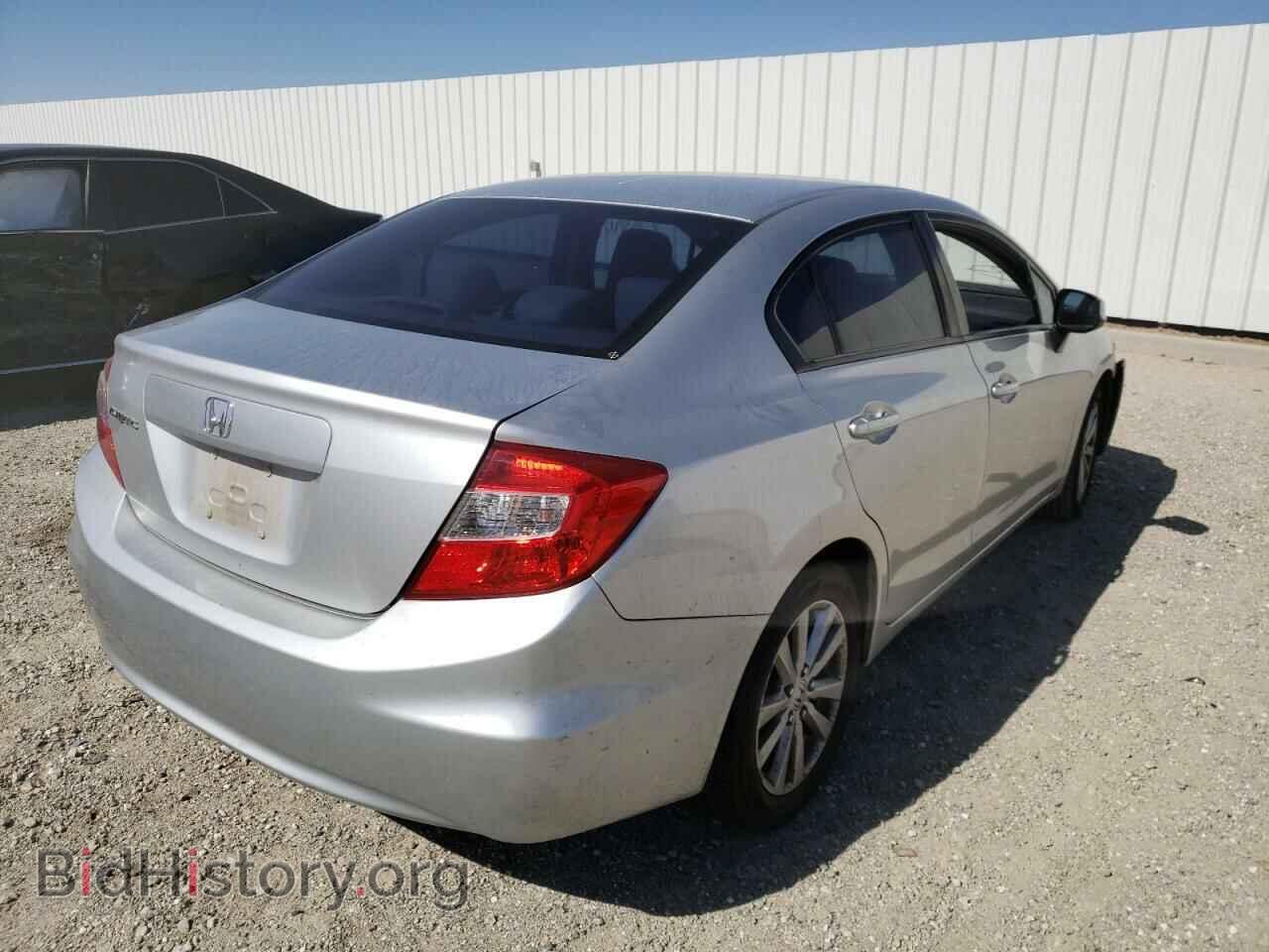 2012 HONDA CIVIC - VIN: 2HGFB2E54CH513712 - Фото 4