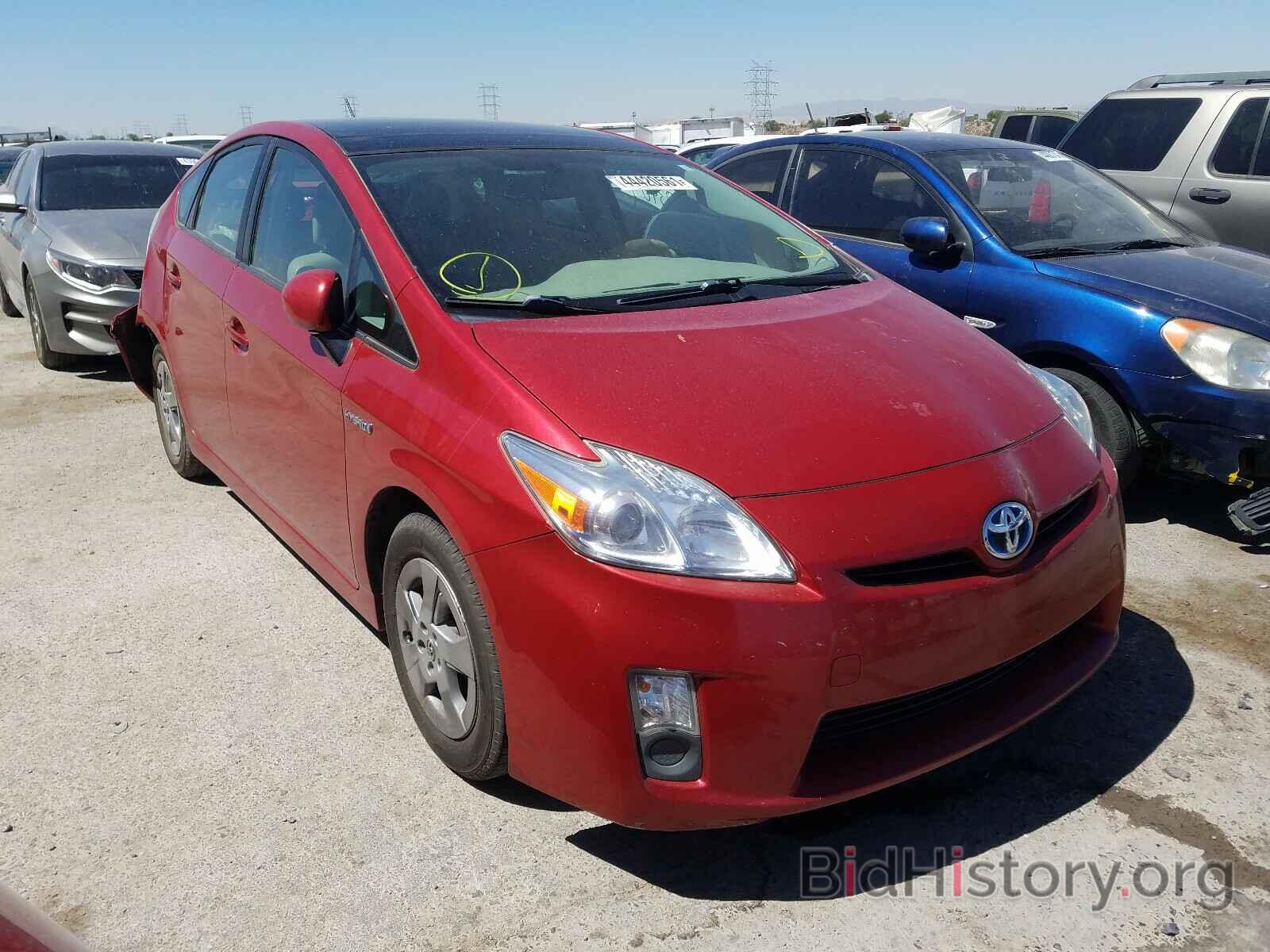 Фотография JTDKN3DU0A0001952 - TOYOTA PRIUS 2010