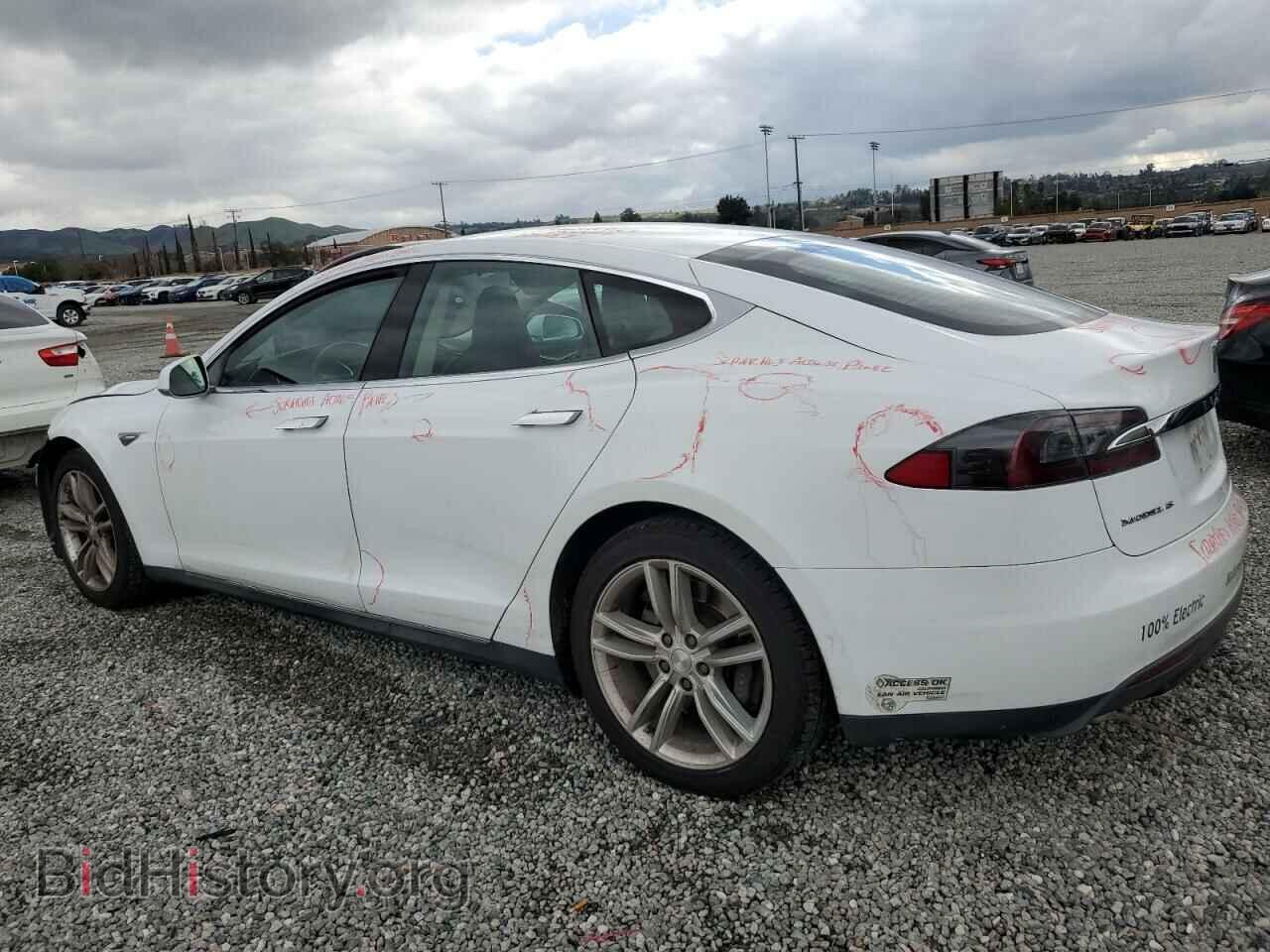 2014 TESLA MODEL S - VIN: 5YJSA1S18EFP36615 - Фото 2
