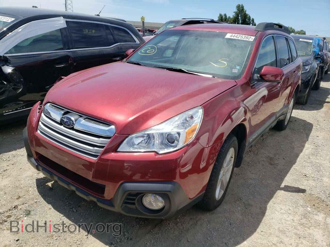 2014 SUBARU OUTBACK - VIN: 4S4BRBCC1E3202704 - Фото 2