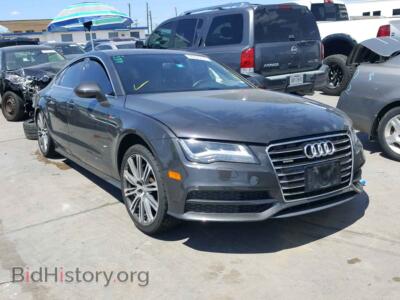 2012 Audi A7 A7 Prestig, черный — VIN WAU2GAFC8CN151023, Copart