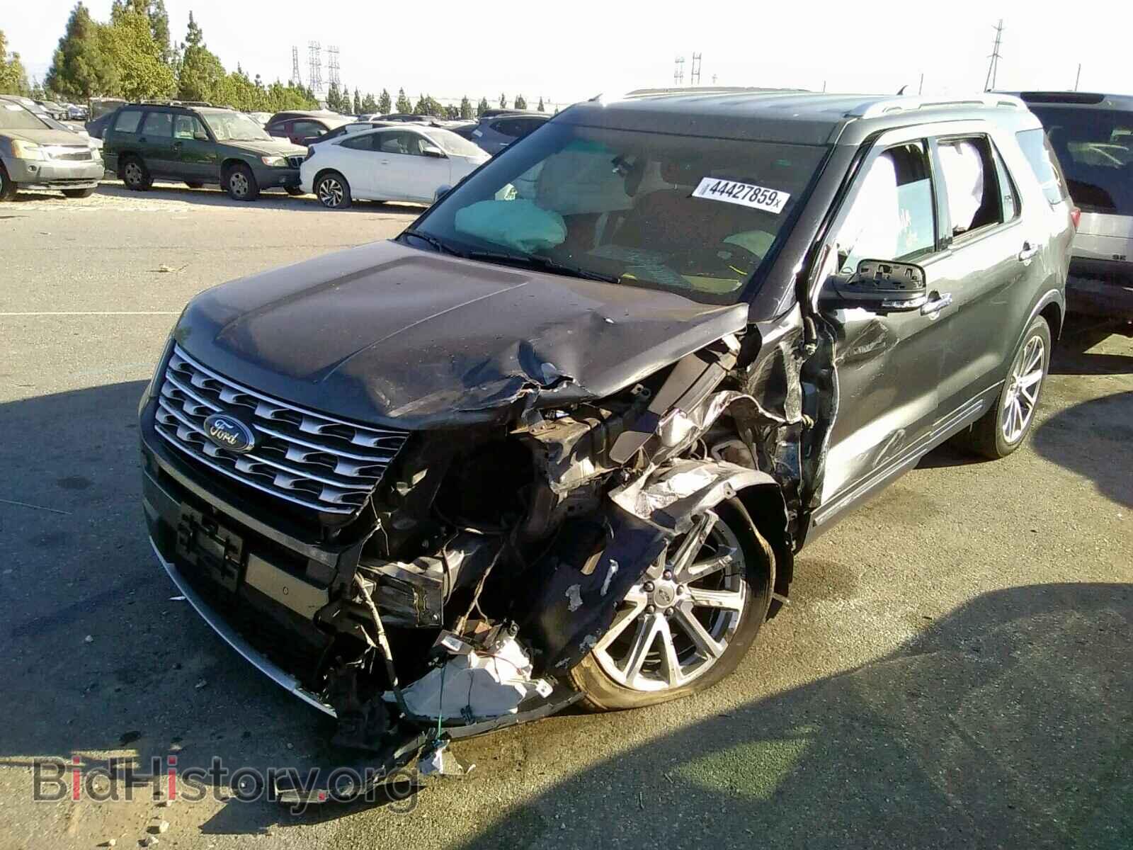 2017 FORD EXPLORER L - VIN: 1FM5K7F8XHGB23180 - Фото 2